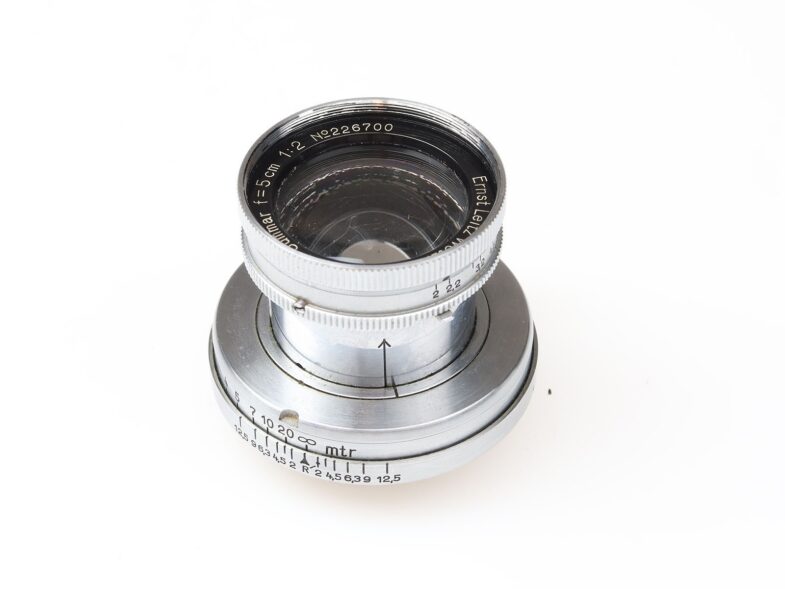 Leica Summar 50mm f2 Objektiv lens M39 Anschluss mount Leitz 98185 - Image 2