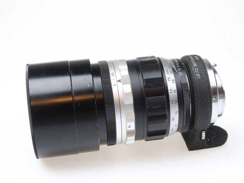 Leica Telyt 200mm f4 Objektiv lens 16466 OUBIO Adapter Leitz 97828 - Image 2