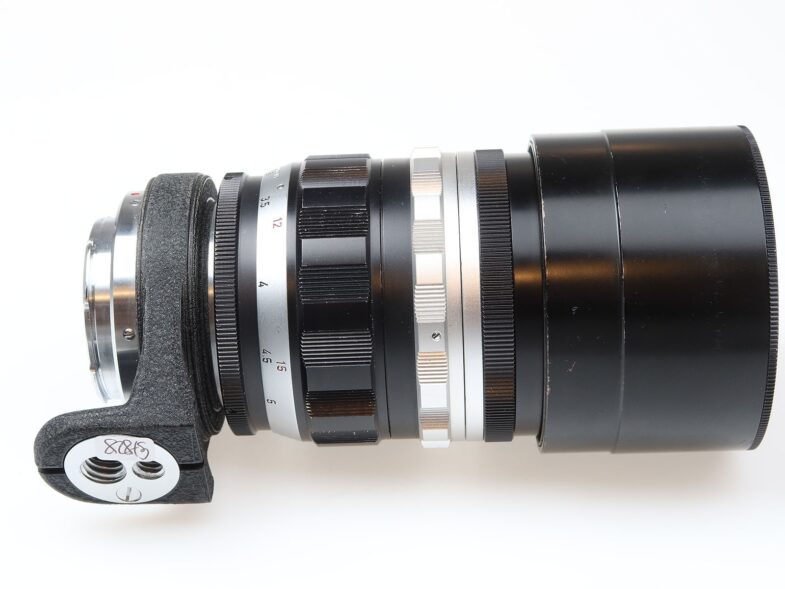 Leica Telyt 200mm f4 Objektiv lens 16466 OUBIO Adapter Leitz 97828 - Image 4