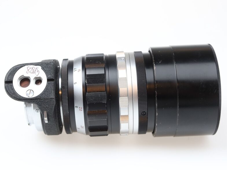 Leica Telyt 200mm f4 Objektiv lens 16466 OUBIO Adapter Leitz 97828 - Image 5
