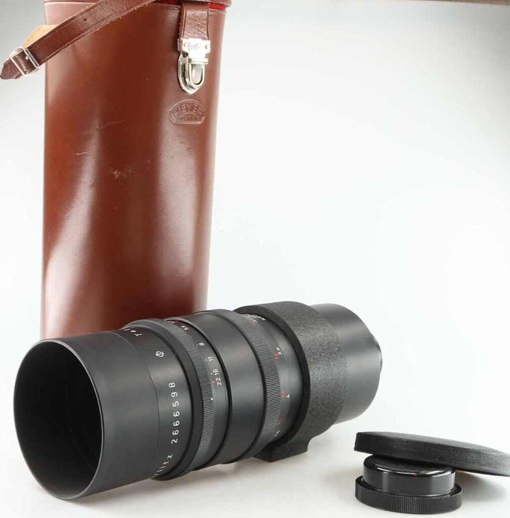 Meyer-Goerlitz-Telemegor-300-Objektiv-Praktina-Anschluss-Mount-92880-near-mint-364158438007 Meyer Görlitz Telemegor 300 Objektiv Praktina Anschluss Mount 92880 near mint - Image 1