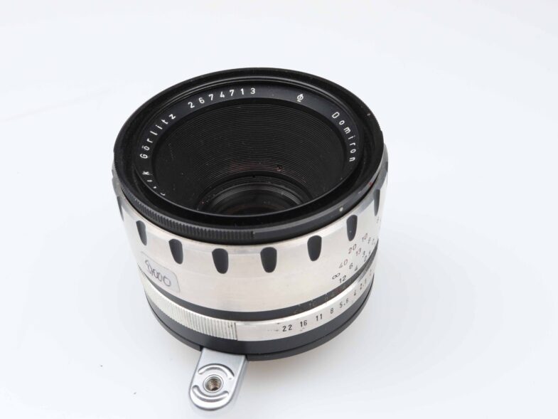 Meyer Optik Görlitz Domiron 50mm f2 Objektiv lens EXA Exakta Anschluss 97000 - Image 2