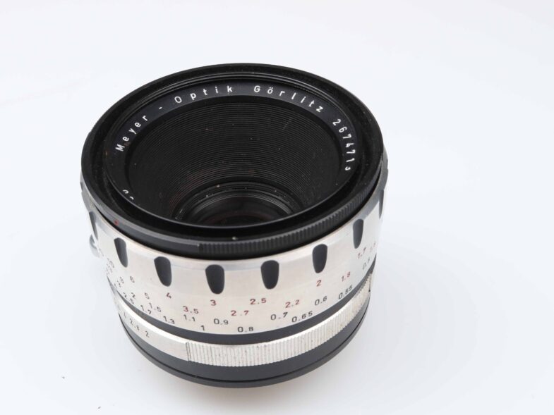 Meyer Optik Görlitz Domiron 50mm f2 Objektiv lens EXA Exakta Anschluss 97000 - Image 3