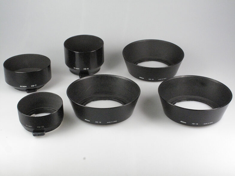 Nikon HS -7 noct nikkor HS-8 HS-10  3x HB Sonnenblende lens hood  80387 - Image 1