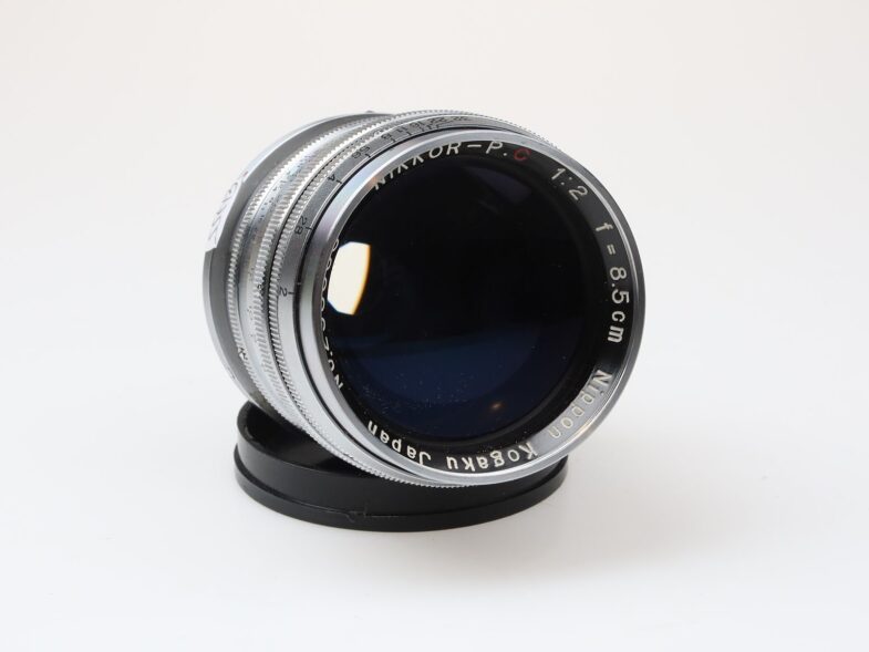 Nikon Nikkor PC 85mm f2 Objektiv Nippon Kogaku Japan rangefinder 97755 near mint - Image 1
