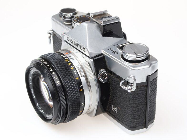 OLYMPUS OM 1 Kamera camera Auto-S 50mm f1.8 Objektiv 98086 – Bild 2