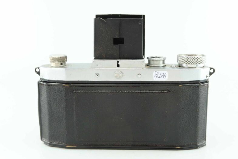 Praktiflex mit Carl Zeiss Tessar 3,5 5 cm red T   86919 - Image 4