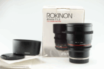 Rokinon 85mm f1.5 AS IF UMC Objektiv Lens Sony E Anschluss  94749 near mint