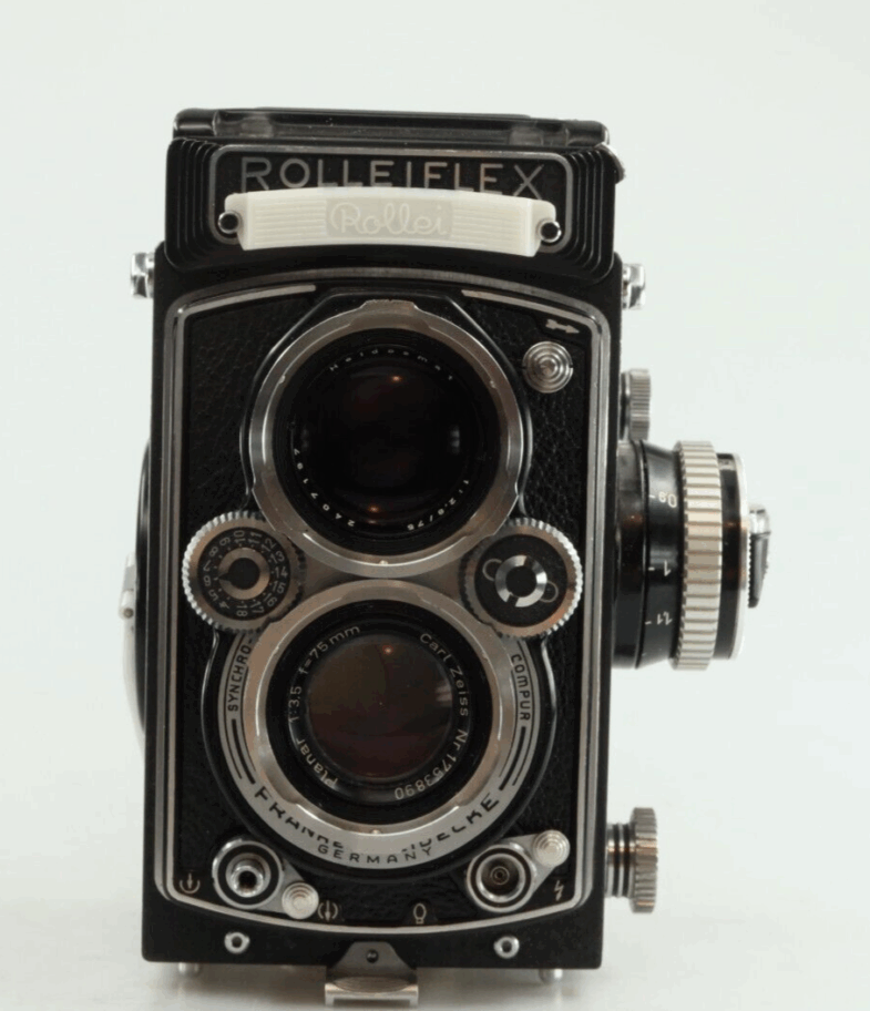 Rolleiflex 3,5 C Kamera Camera Carl Zeiss Planar 75mm Top condition Rollei 93231 - Image 2