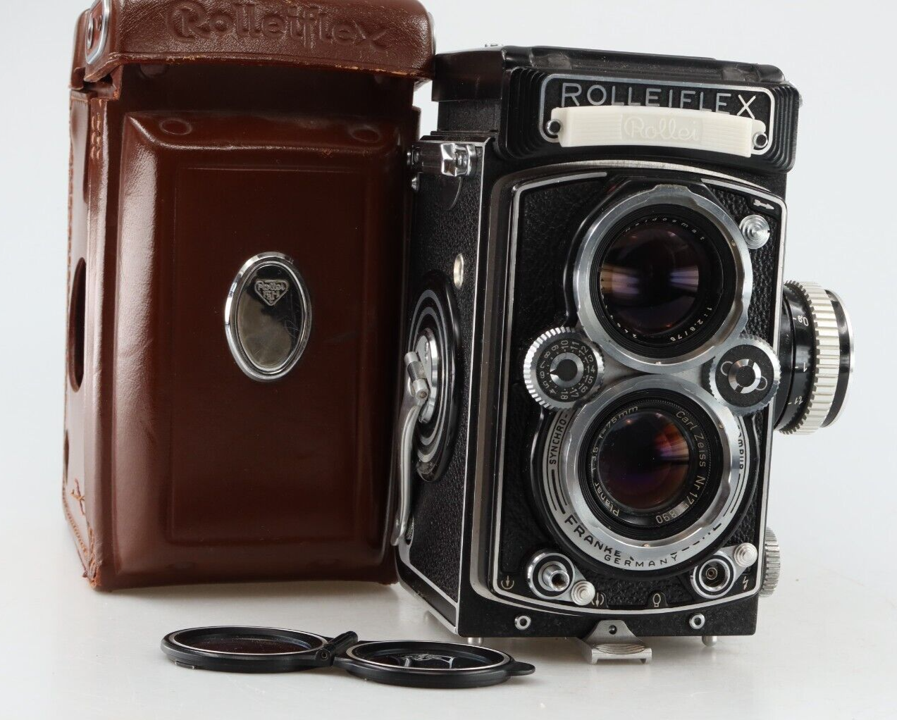 Rolleiflex-35-C-Kamera-Camera-Carl-Zeiss-Planar-75mm-Top-condition-Rollei-93231-365721424387 Rolleiflex 3,5 C Kamera Camera Carl Zeiss Planar 75mm Top condition Rollei 93231 - Image 1