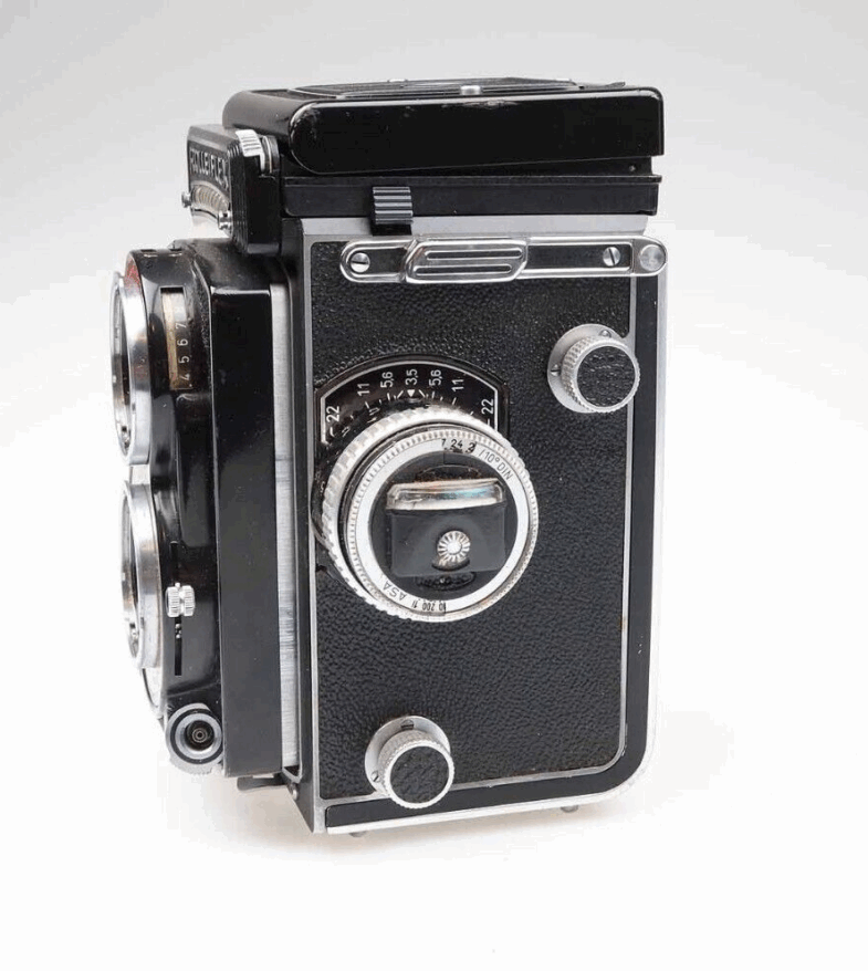 Rolleiflex T Kamera camera Zeiss Tessar 75mm f3.5 Objektiv lens Rollei 96022 – Bild 2