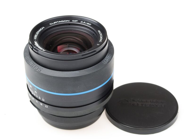 Schneider Curtagon MF 60mm f3.5 MC S Objektiv Exakta 66 mount 98033 near mint - Image 1
