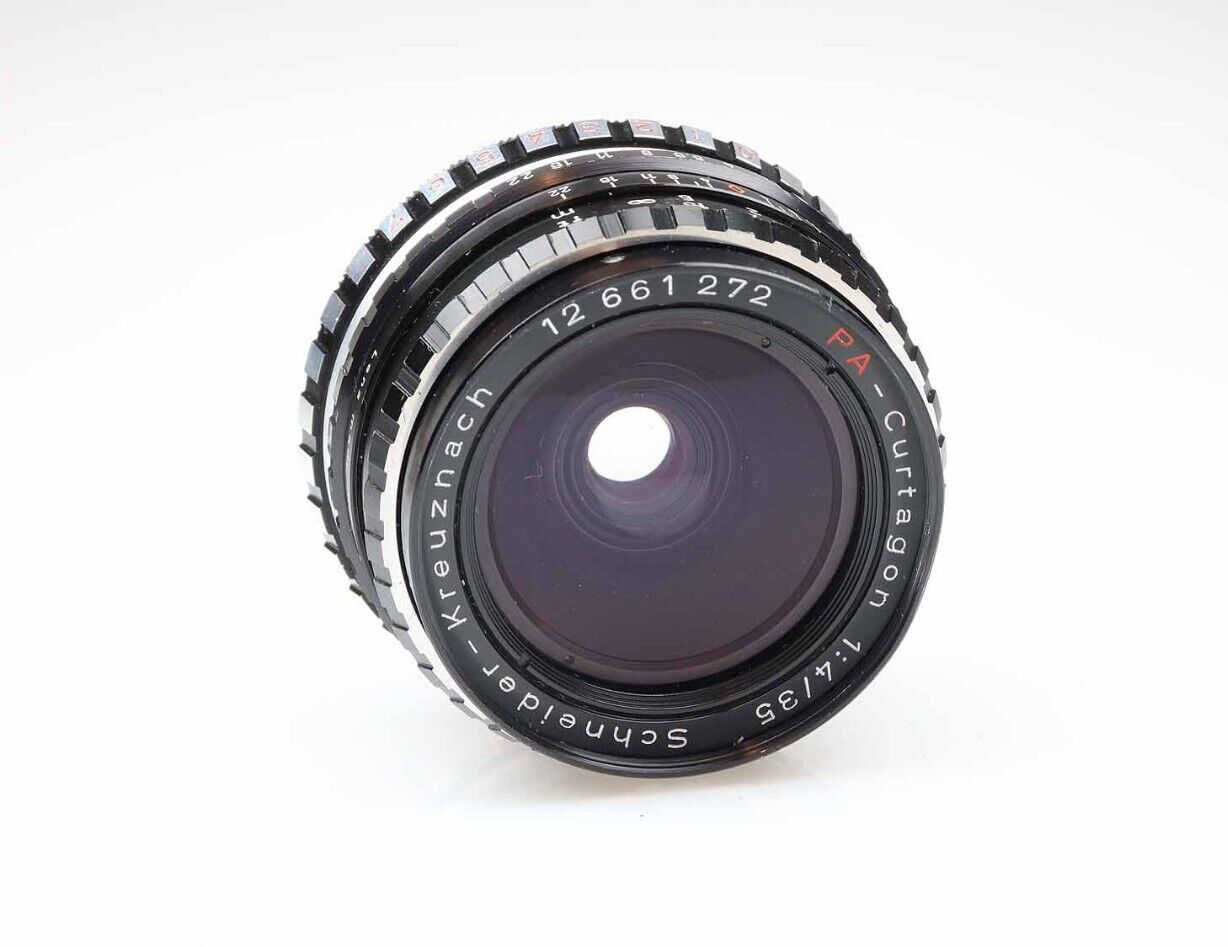 Schneider-Kreuznach-PA-Curtagon-35mm-f4-M42-Anschluss-96087-156903816997 Schneider Kreuznach PA Curtagon 35mm f4 M42 Anschluss 96087 – Bild 1