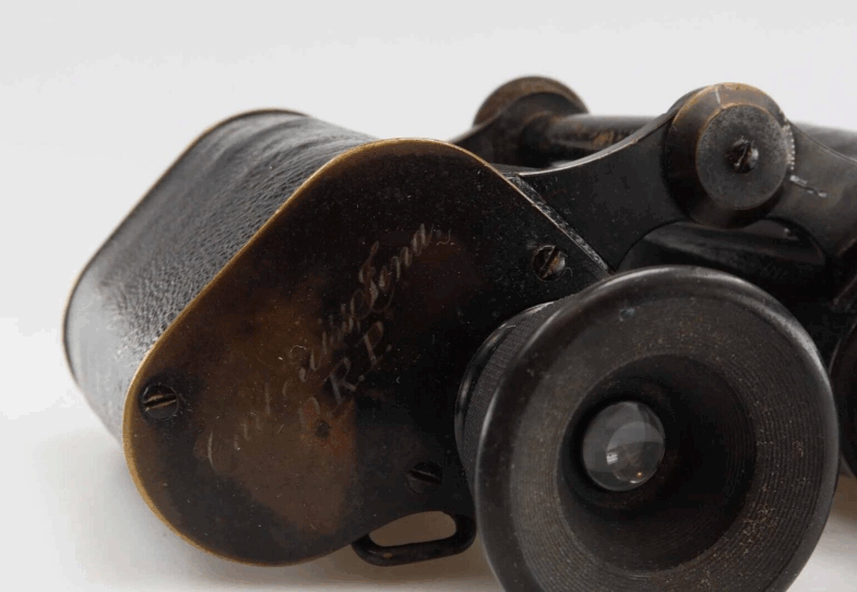 Carl Zeiss D.M.F. Feldstecher 12x Fernglas bent sholders early number 2765 94668 – Bild 3