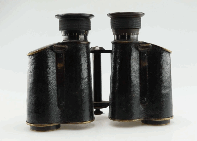 Carl Zeiss D.M.F. Feldstecher 12x Fernglas bent sholders early number 2765 94668 – Bild 4