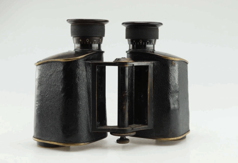 Carl Zeiss D.M.F. Feldstecher 12x Fernglas bent sholders early number 2765 94668 – Bild 6