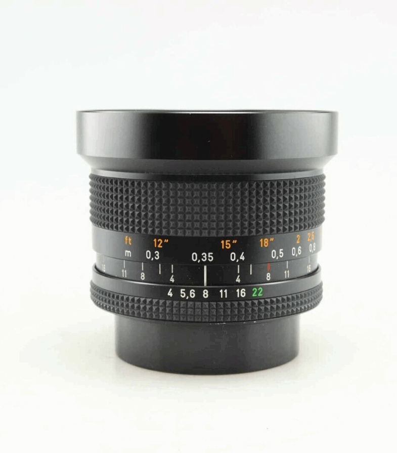 Carl Zeiss Distagon 18mm f4 Red T* Objektiv Contax C/Y Anschluss 95237 near mint - Image 2