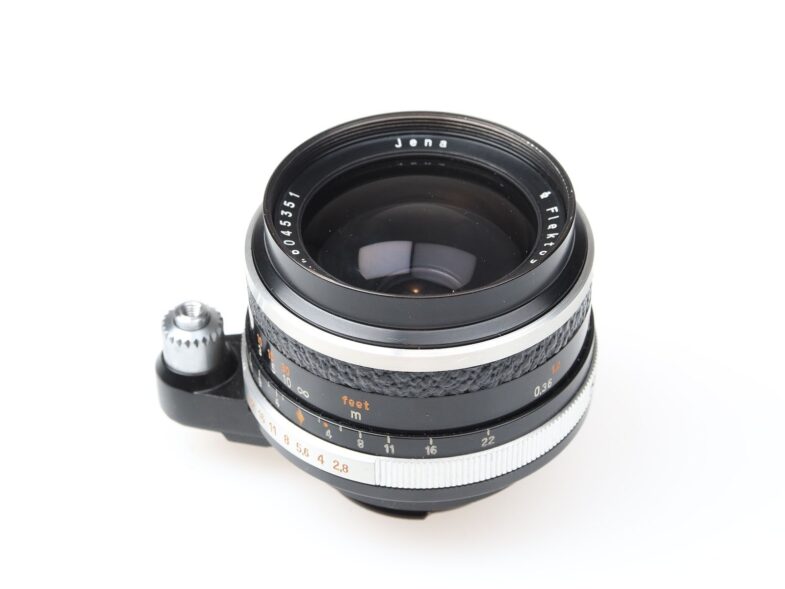 Carl Zeiss Flektogon 35mm f2.8 Objektiv lens Exa Anschluss mount 97880 near mint - Image 3
