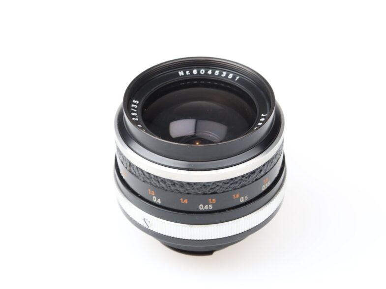 Carl Zeiss Flektogon 35mm f2.8 Objektiv lens Exa Anschluss mount 97880 near mint - Image 4