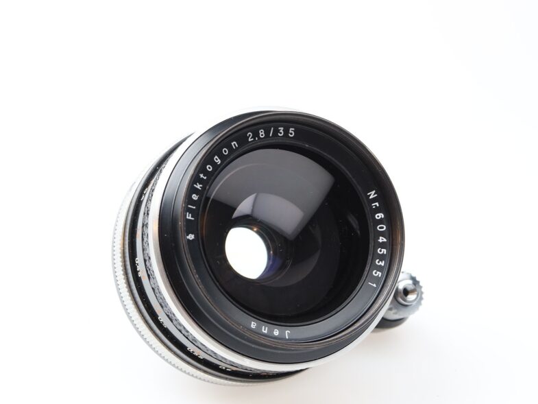 Carl Zeiss Flektogon 35mm f2.8 Objektiv lens Exa Anschluss mount 97880 near mint - Image 6