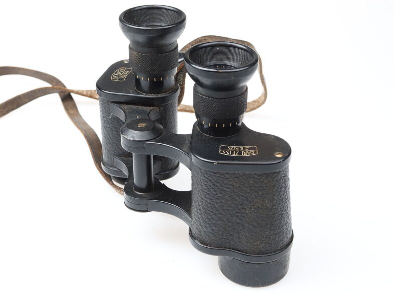 Carl Zeiss Jena D.F 6x24 Fernglas binoculars WW I 98324 – Bild 3