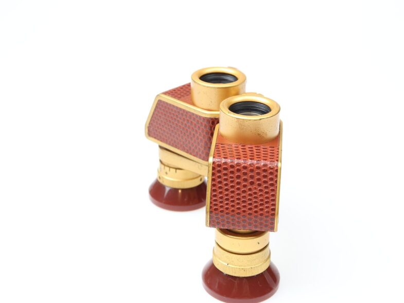 Carl Zeiss Jena Theatis 3,5x15 Q1 Luxus gold Fernglas binoculars 98316 – Bild 3