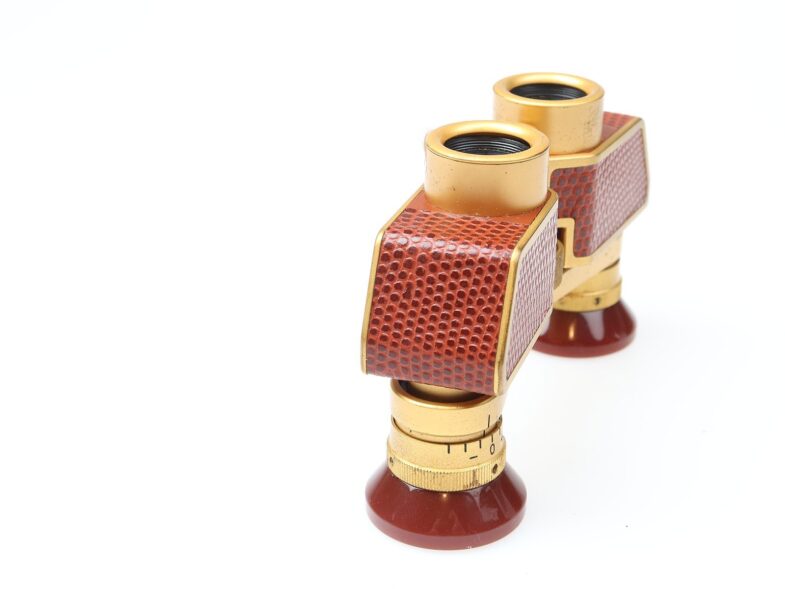 Carl Zeiss Jena Theatis 3,5x15 Q1 Luxus gold Fernglas binoculars 98316 – Bild 5