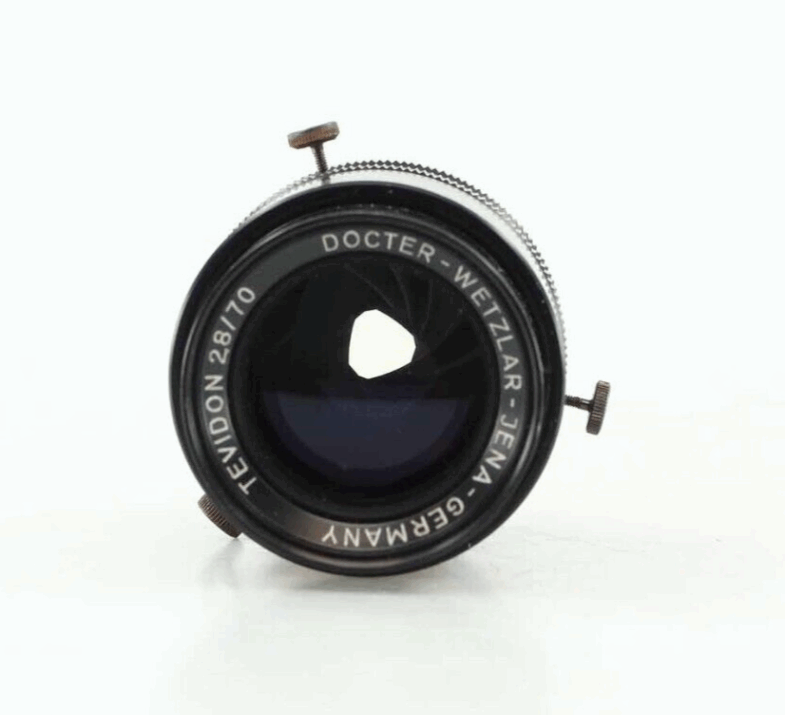 Docter Wetzlar Tevidon 2.8 70mm  Objektiv Lens  C Mount Anschluss  92965 – Bild 5