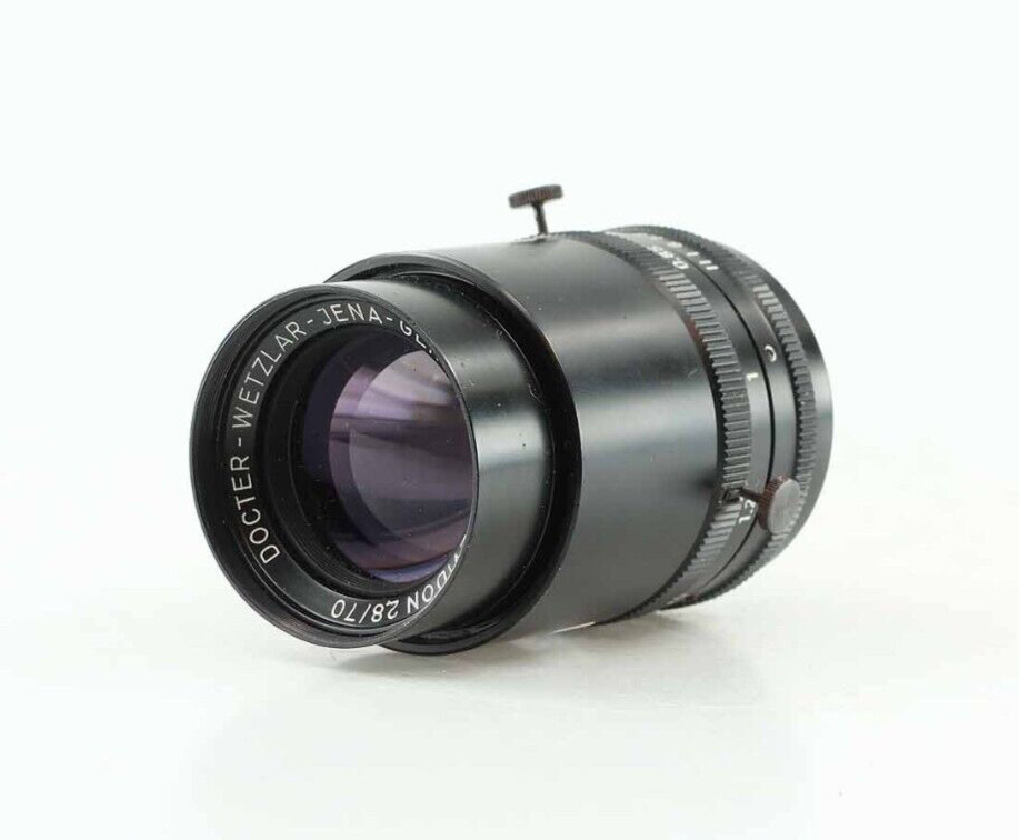 Docter-Wetzlar-Tevidon-28-70mm-Objektiv-Lens-C-Mount-Anschluss-92965-364129627148 Docter Wetzlar Tevidon 2.8 70mm Objektiv Lens C Mount Anschluss 92965 – Bild 1