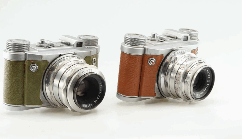 Eho Altissa Altix Kamera Camera Color Set blau grün rot braun 95065 - Image 8