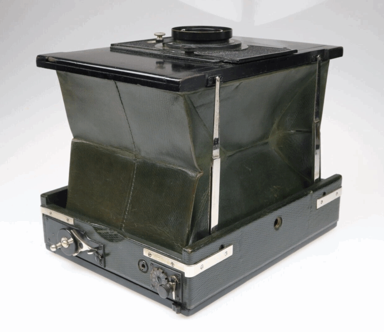 Goerz Anschütz Spreizenkamera grün Dagor 180mm f6.8 94011 extrem RARE – Bild 3