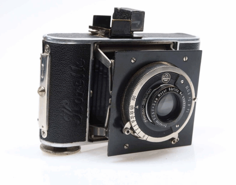 Kochmann Korelle Kamera mit Meyer Görlitz Trioplan 50mm Objektiv lens 95268 – Bild 4