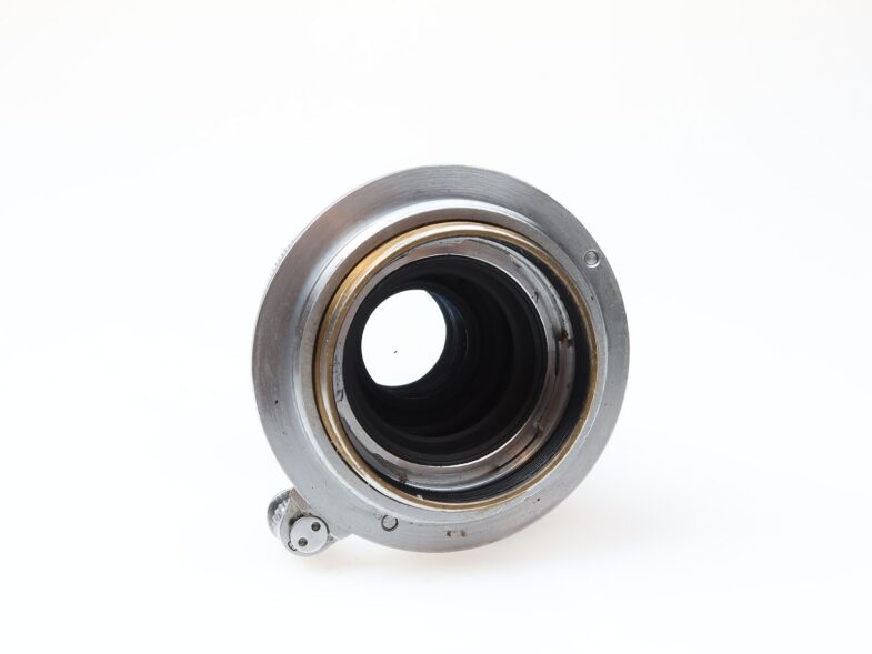 Leica Elmar 50mm f3.5 red scale Objektiv lens M39 Anschluss mount Leitz 98339 – Bild 7