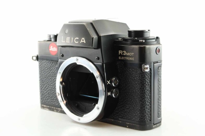 Leica R3 Mot Electronic schwarz black Kamera Camera Body Leitz 94523 – Bild 2