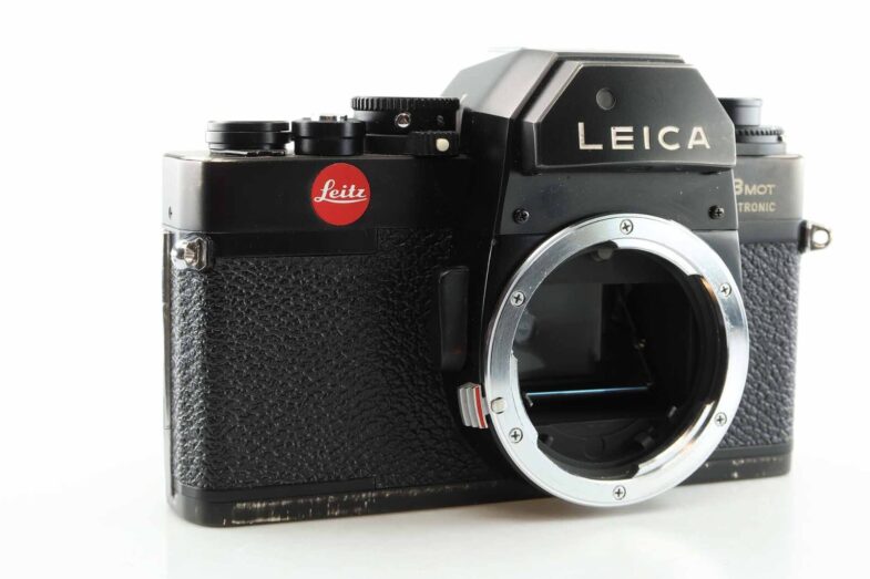 Leica R3 Mot Electronic schwarz black Kamera Camera Body Leitz 94523 – Bild 4