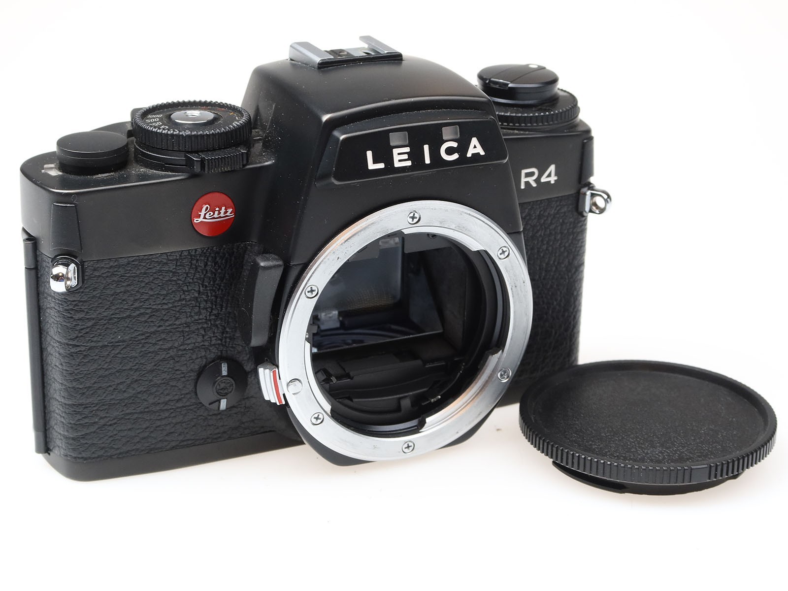 Leica-R4-black-schwarz-Kamera-Camera-Body-Leitz-98104-157275619268 Leica R4 black schwarz Kamera Camera Body Leitz 98104 - Image 1