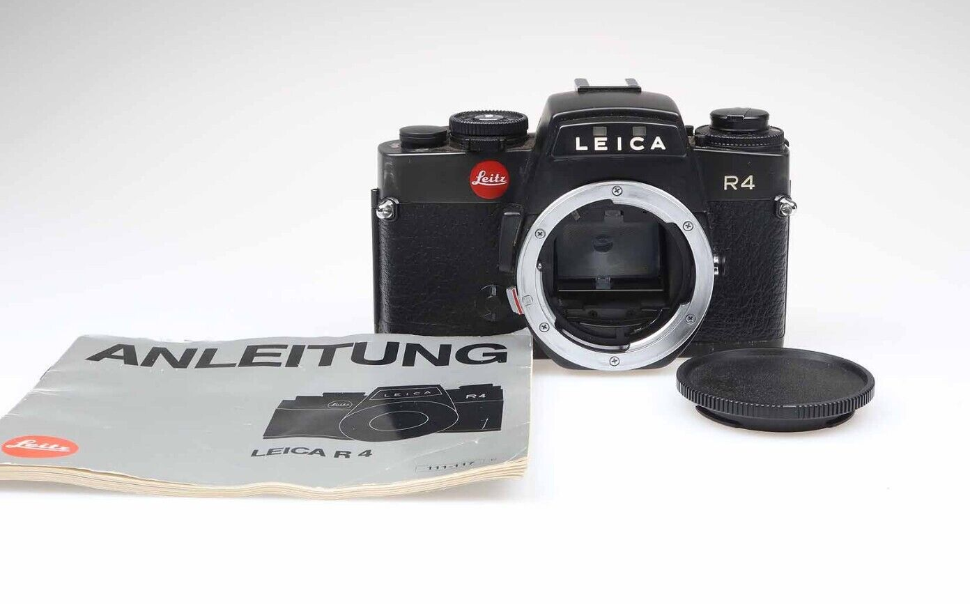 Leica-R4black-schwarz-Kamera-Camera-Body-Leitz-95430-364892384558 Leica R4black schwarz Kamera Camera Body Leitz 95430 – Bild 1