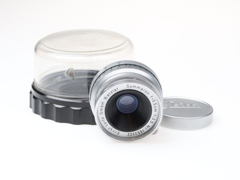 Leica Summaron 35mm f3.5 Objektiv lens Leica M39 Anschluss Leitz 98254 – Bild 1