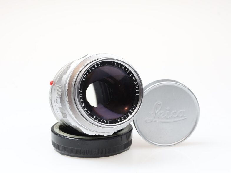 Leica Tele Elmarit M 90mm f2.8 chrome 11800 Objektiv Leitz Canada 98235 RARE - Image 1