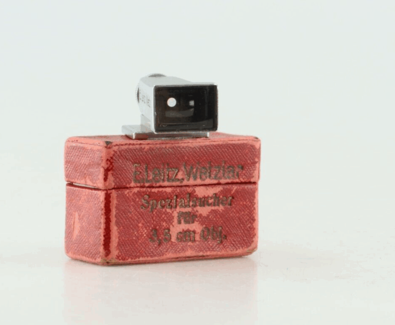 Leica WEISO 35mm chrom Spezialsucher Special finder  Elmar Leitz 93253 rare - Image 3