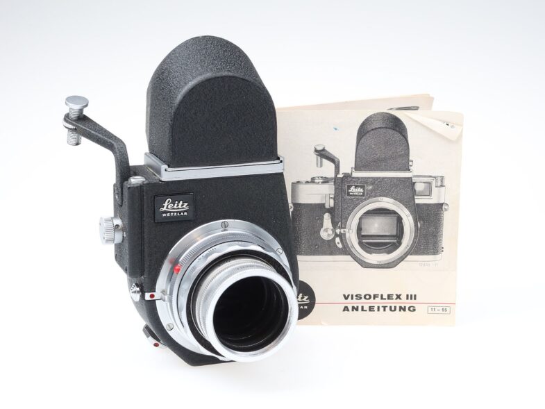 Leitz Visoflex III mit OUAGO 16468x Sucher finder 98354 - Image 1