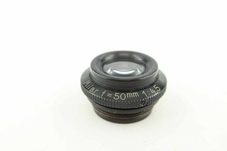 Leitz Wetzlar Milar 50mm 4,5 Mikro Objektiv Lens  89963 – Bild 2