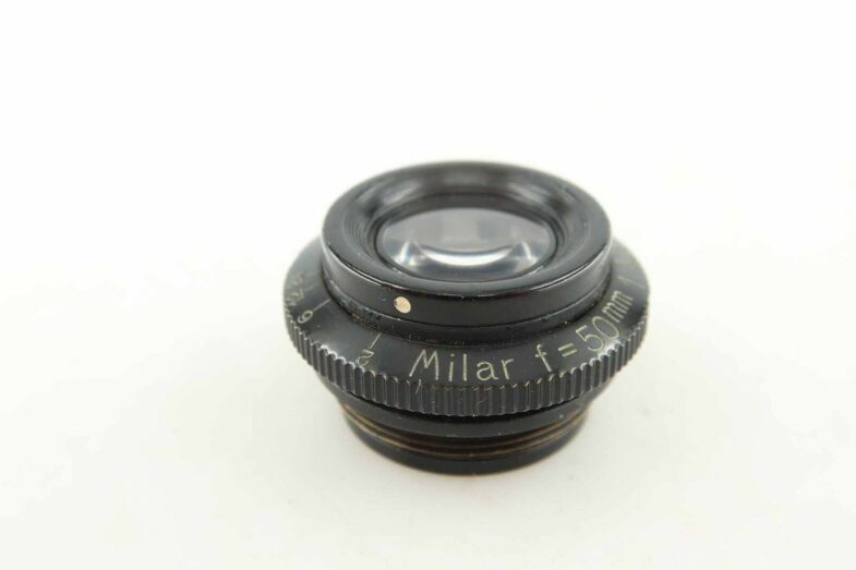 Leitz Wetzlar Milar 50mm 4,5 Mikro Objektiv Lens  89963 – Bild 4