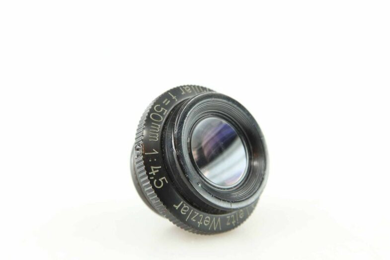 Leitz Wetzlar Milar 50mm 4,5 Mikro Objektiv Lens  89963 – Bild 6