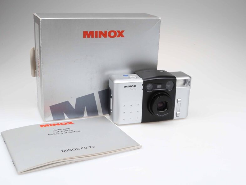 Minox CD 70 grau Kamera camera  97581 near mint wie neu – Bild 1