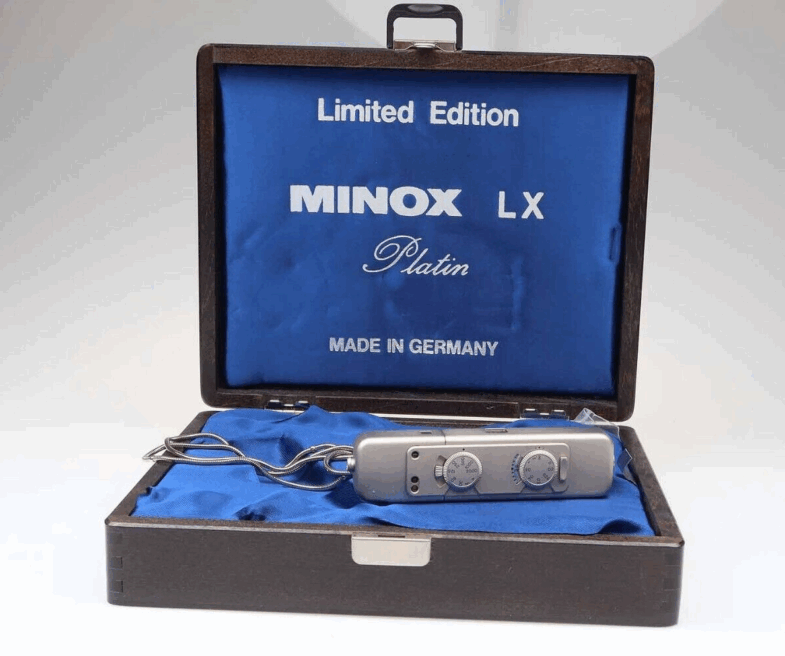 Minox LX Platin Kamera camera  Limited Edition 95585 near mint - Image 1