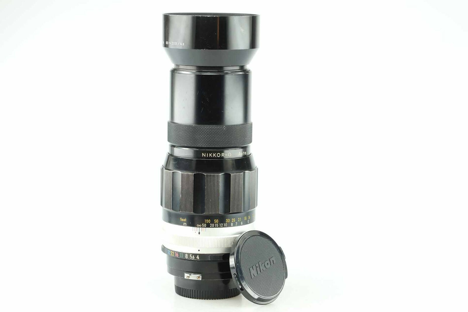 Nikon-Nikkor-Q-Auto-4-200-Objektiv-Lens-91221-363793049708 Nikon Nikkor Q Auto 4 200 Objektiv Lens 91221 – Bild 1