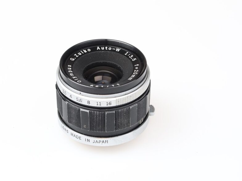 Olympus Pen 20mm f3.5 Auto-W G. Zuiko Objektiv lens 97832 – Bild 2