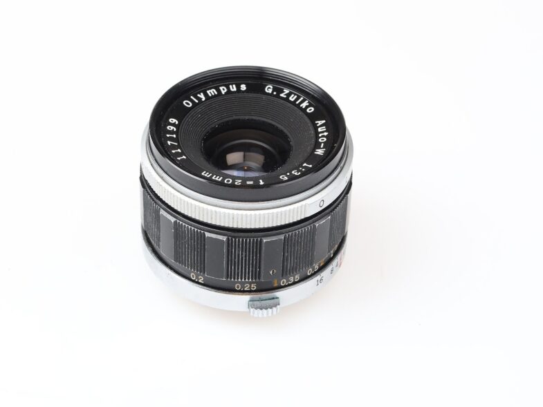 Olympus Pen 20mm f3.5 Auto-W G. Zuiko Objektiv lens 97832 – Bild 3
