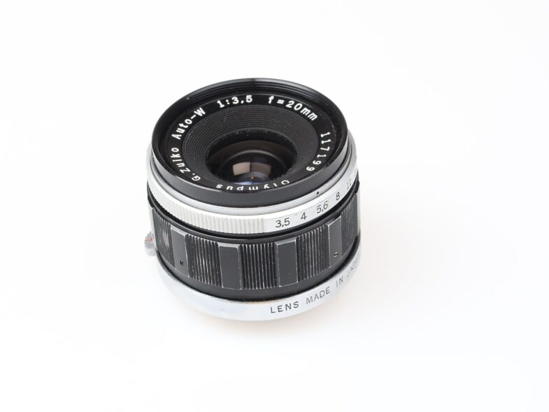 Olympus Pen 20mm f3.5 Auto-W G. Zuiko Objektiv lens 97832 – Bild 5